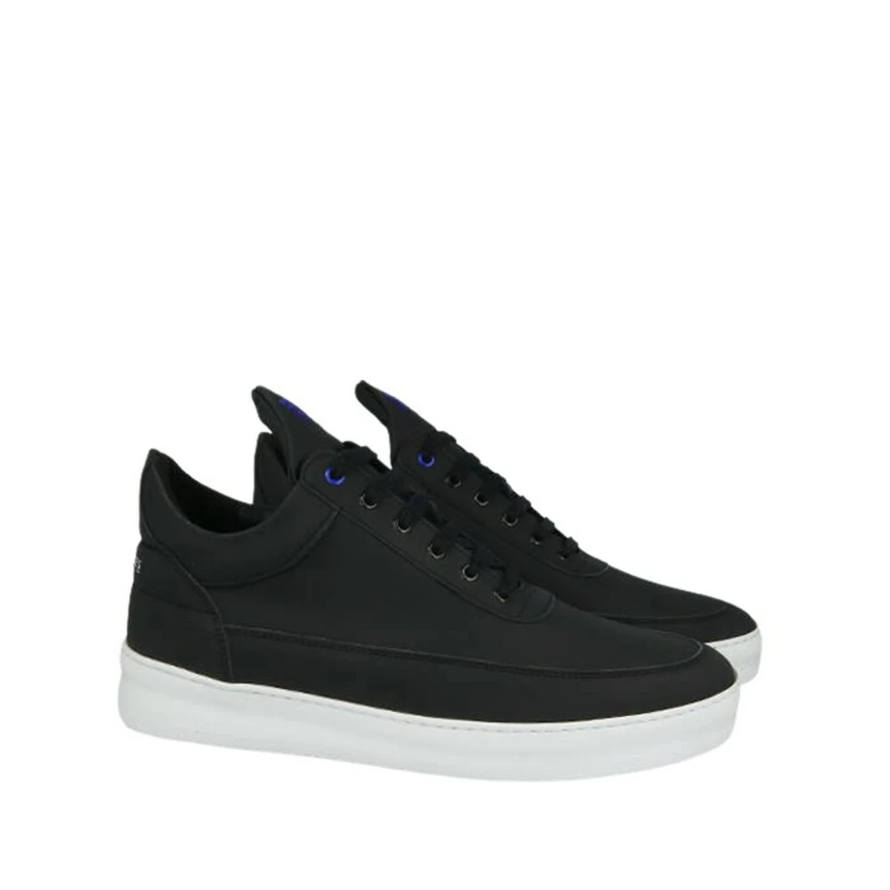 Filling Pieces Low Top Plain Sneakers 683 Organic 29733222006 43 Black 4 Filling Pieces Low Top Plain Sneakers 683 Organic 29733222006 43 Black - Bilde 4