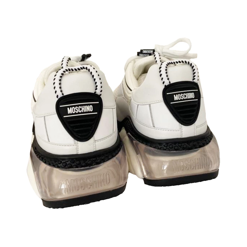 Moschino Low Top Sneakers White 1 Moschino Low Top Sneakers White