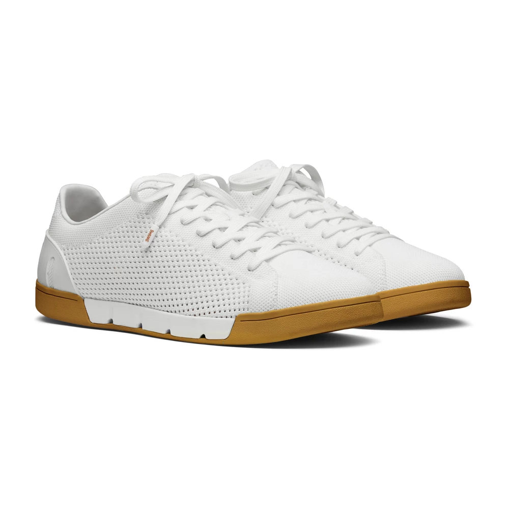 SWIMS Breeze Tennis Knit Sko White 3 SWIMS Breeze Tennis Knit Sko White - Bilde 3