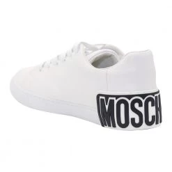 Moschino Logo Low-top Sneakers White