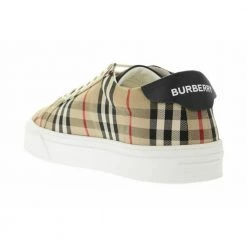 Burberry Vintage Check And Leather Sneakers Beige -Tilbud miinto Butikk unnamed file 10533