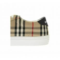 Burberry Vintage Check And Leather Sneakers Beige -Tilbud miinto Butikk unnamed file 10535