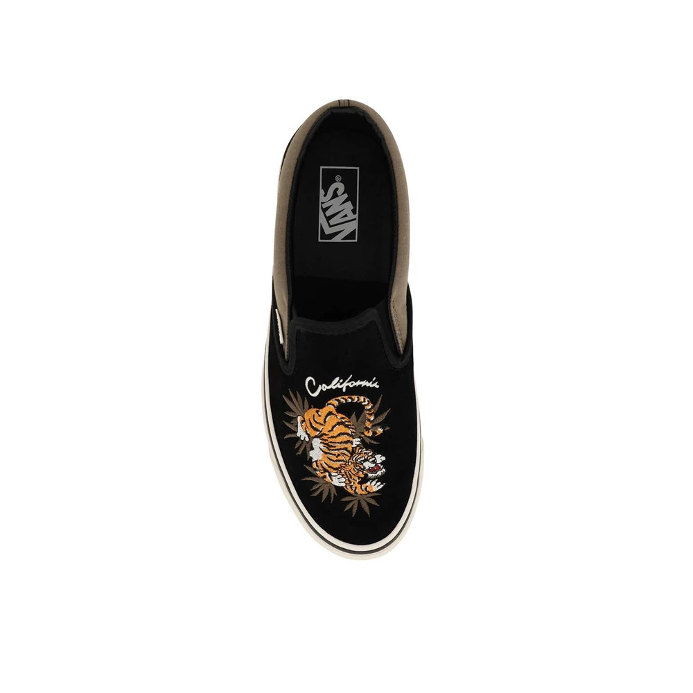 Vans Classic Slip-on Tiger Sneakers Black 2 Vans Classic Slip-on Tiger Sneakers Black - Bilde 2