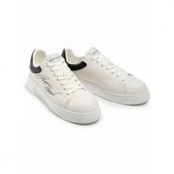 Emporio Armani Leather Sneakers White 11 Emporio Armani Leather Sneakers White -Tilbud miinto Butikk unnamed file 10881