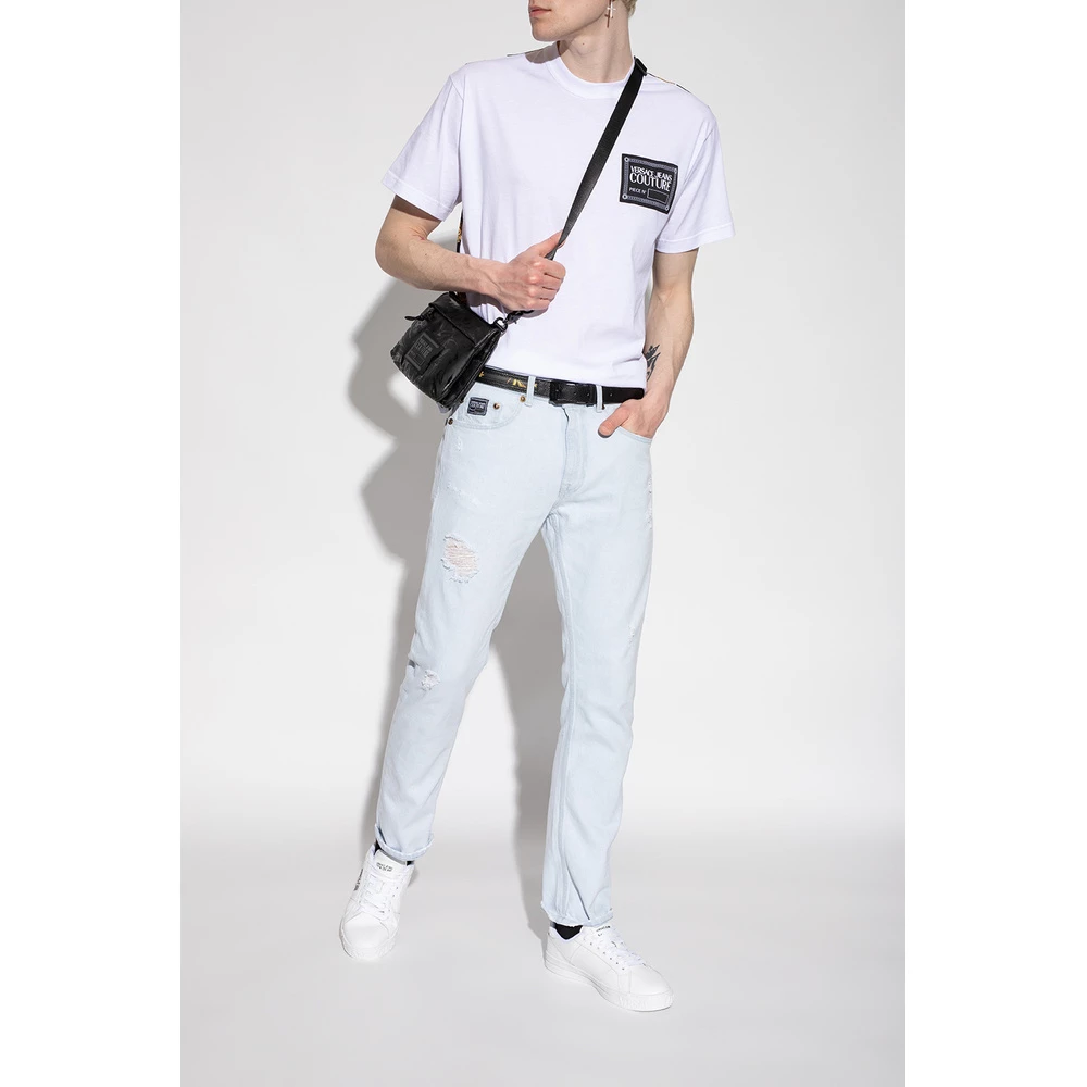 Versace Jeans Couture Sneakers With Logo White 1 Versace Jeans Couture Sneakers With Logo White