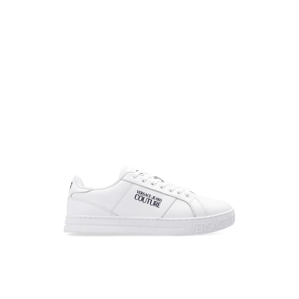 Versace Jeans Couture Sneakers With Logo White 3 Versace Jeans Couture Sneakers With Logo White - Bilde 3