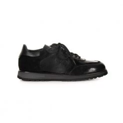 Casadei Leather Sneakers Black
