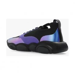 Moschino Holographic Sneakers Purple