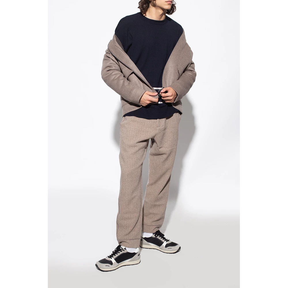 Emporio Armani Sneakers Gray 5 Emporio Armani Sneakers Gray - Bilde 5