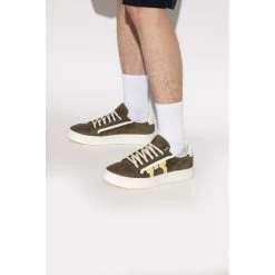 Salvatore Ferragamo Borg Sneakers Green