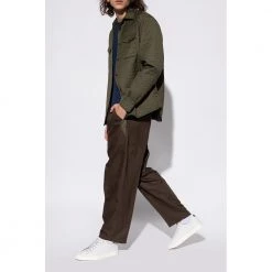 Emporio Armani Logo-patched Sneakers Gray -Tilbud miinto Butikk unnamed file 1822