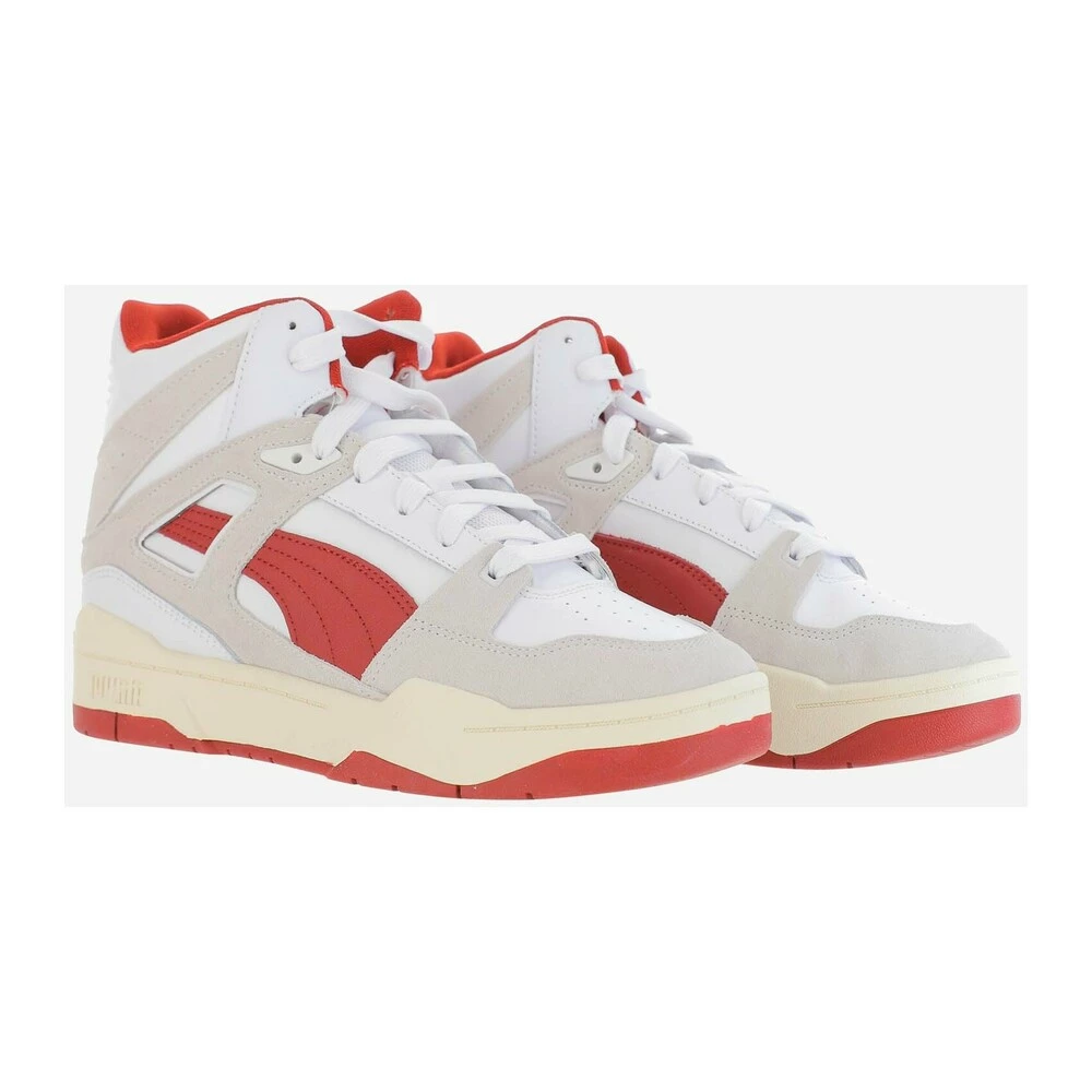 PUMA Sneakers Made Of Suede Leather Lace-up Closure On Front Logo Embossed On Tongue Iconic Side Stripe Paneled Design Printed Logo On The Heel Rubber Sole Multi Made In China Composition: 100% Leather, 100% Rubber Red 2 PUMA Sneakers Made Of Suede Leather Lace-up Closure On Front Logo Embossed On Tongue Iconic Side Stripe Paneled Design Printed Logo On The Heel Rubber Sole Multi Made In China Composition: 100% Leather, 100% Rubber Red - Bilde 2