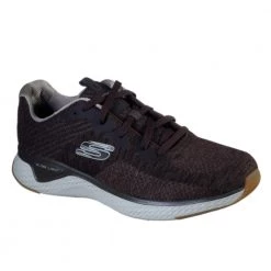 Taupe Skechers Men's Solar Fuse - Kryzik Black