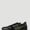 Valentino Garavani Rockrunner Camouflage Sneakers Green