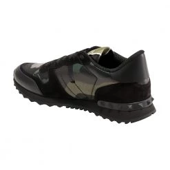 Valentino Garavani Rockrunner Camouflage Sneakers Green -Tilbud miinto Butikk unnamed file 2509