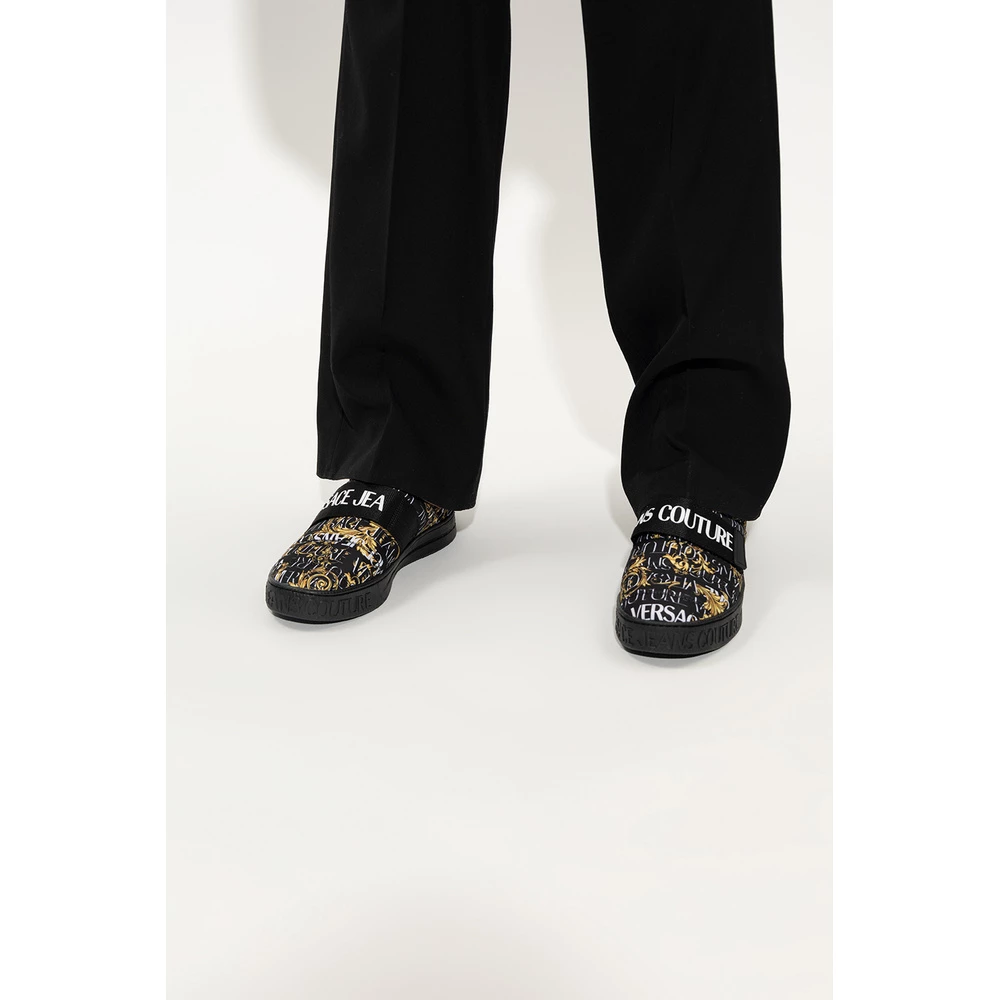 Versace Jeans Couture Sneakers Black 4 Versace Jeans Couture Sneakers Black - Bilde 4