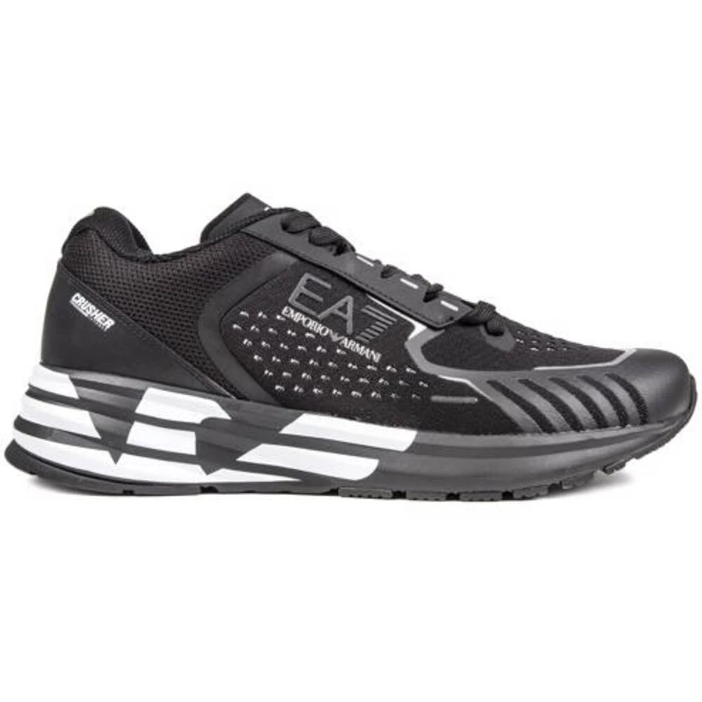 Emporio Armani EA7 Ea7-trener Med Hællogo Black 1 Emporio Armani EA7 Ea7-trener Med Hællogo Black