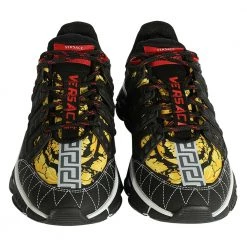 Versace Pre-owned Trigreca Barocco Print Sneakers Black -Tilbud miinto Butikk unnamed file 2987