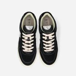 S.W.C. Stepney Workers Club Sneakers Black -Tilbud miinto Butikk unnamed file 3295