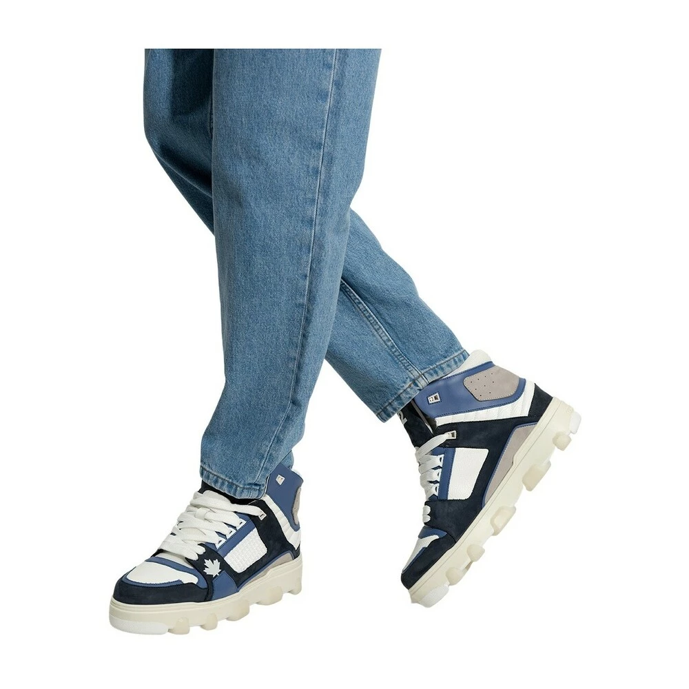 Dsquared2 Basket High-top Sneakers Blue 2 Dsquared2 Basket High-top Sneakers Blue - Bilde 2