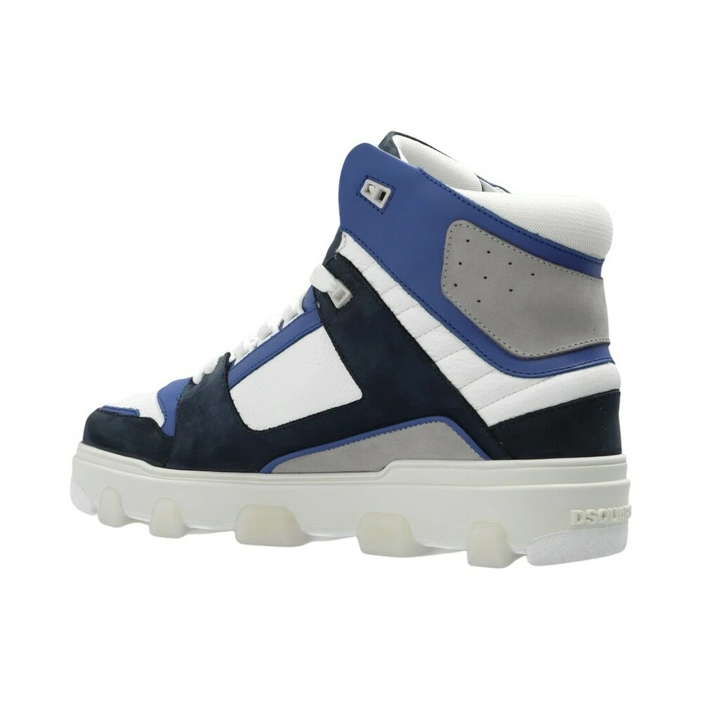 Dsquared2 Basket High-top Sneakers Blue 6 Dsquared2 Basket High-top Sneakers Blue - Bilde 6