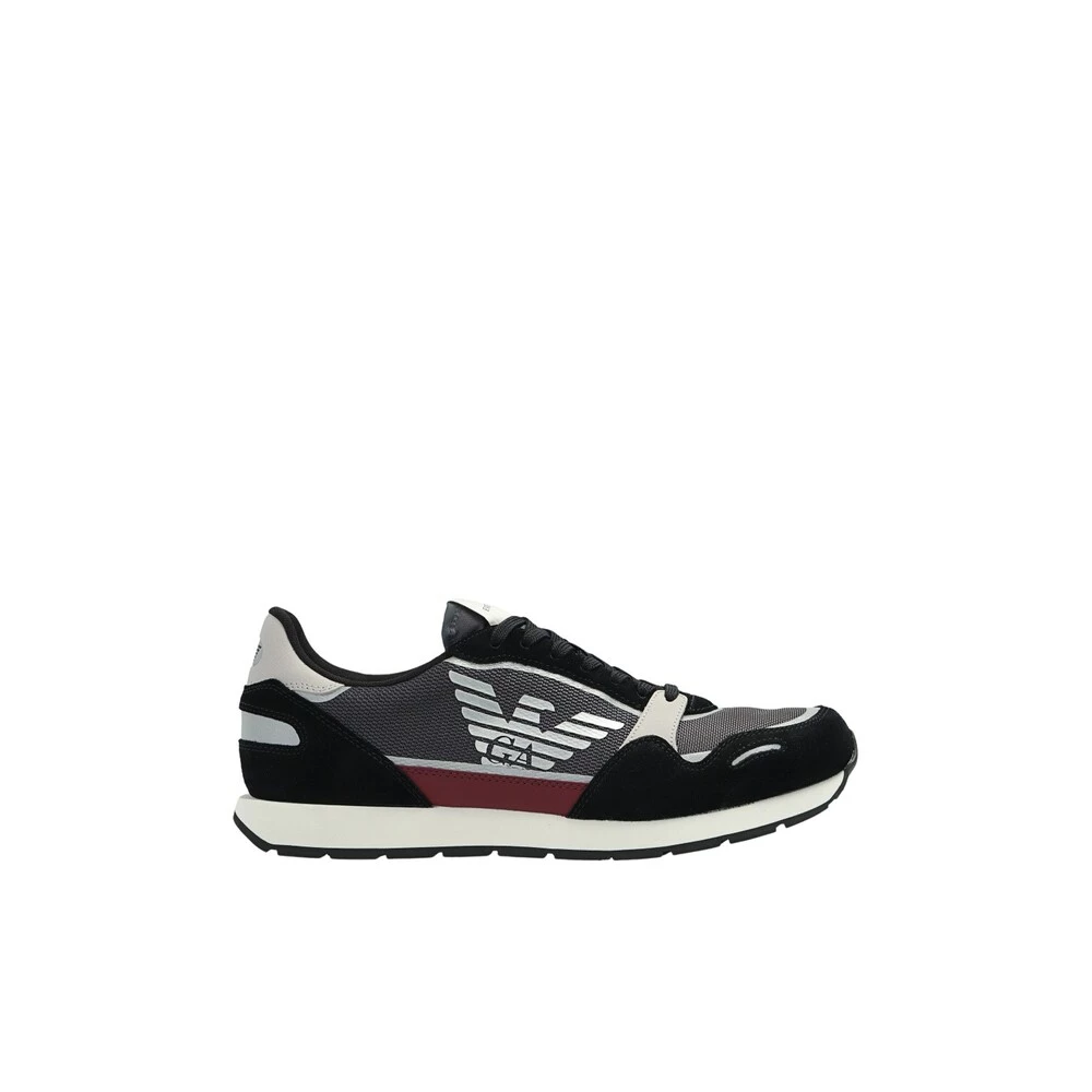 Emporio Armani Sneakers With Logo Black 5 Emporio Armani Sneakers With Logo Black - Bilde 5