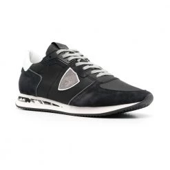 Philippe Model Logo Patch Lace-up Sneakers Black -Tilbud miinto Butikk unnamed file 4208