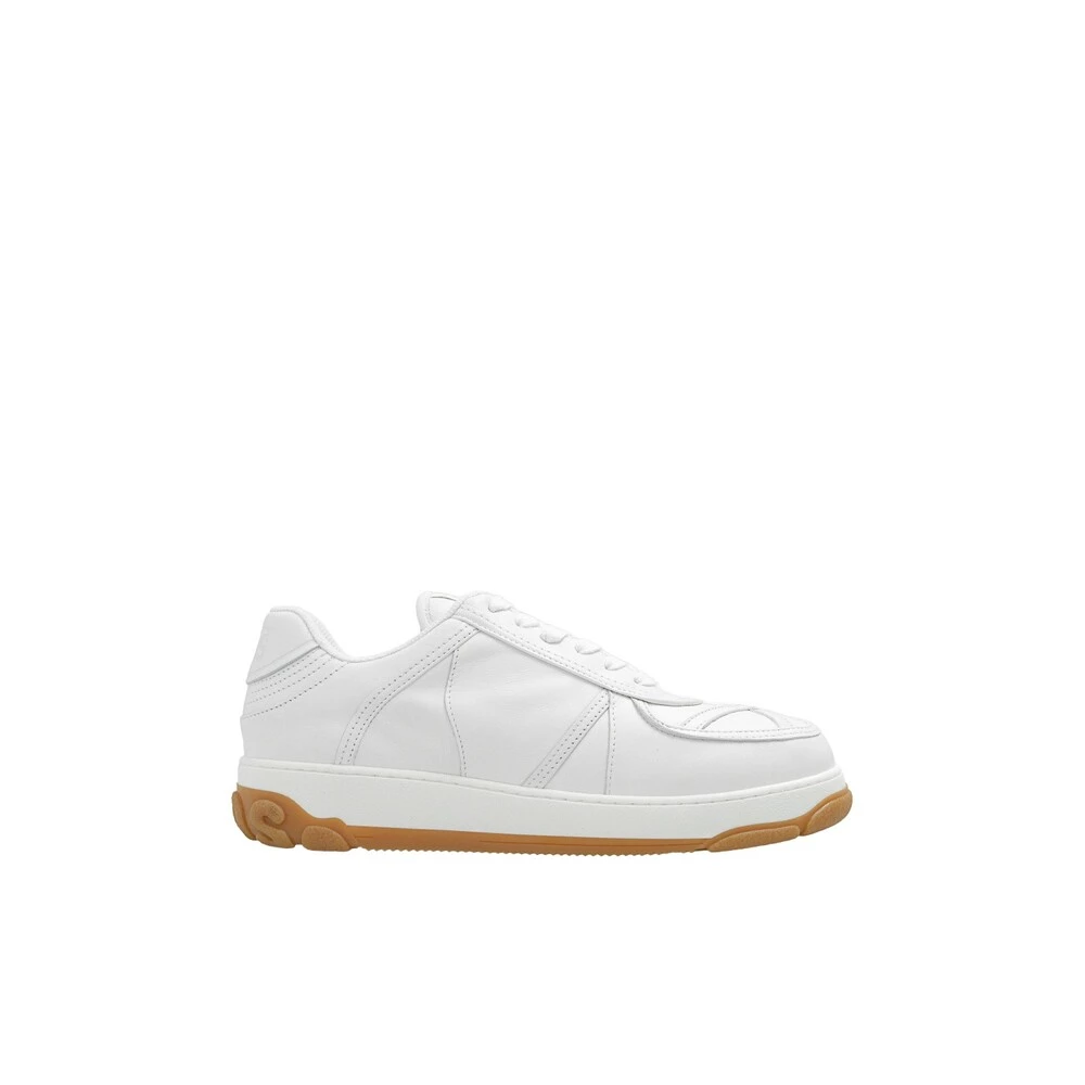 GCDS Leather Sneakers White 2 GCDS Leather Sneakers White - Bilde 2