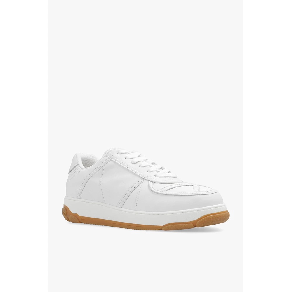 GCDS Leather Sneakers White 6 GCDS Leather Sneakers White - Bilde 6