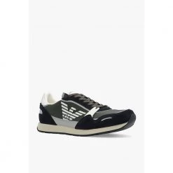Emporio Armani Sneakers With Logo Black