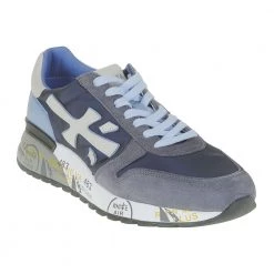 Premiata Men& Shoes Sneakers MICK Blue