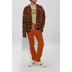 JUST DON ‘Basketball JD1’ High-top Sneakers Beige