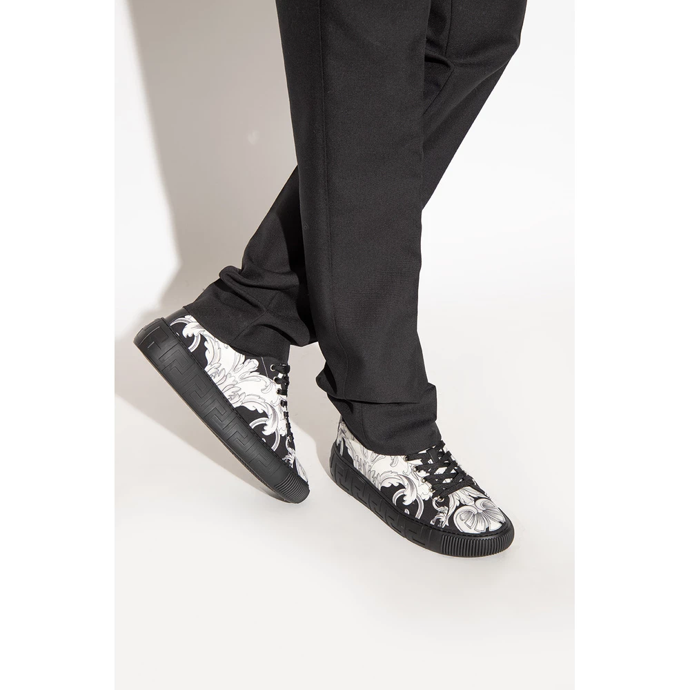 Versace Greca Sneakers Black 2 Versace Greca Sneakers Black - Bilde 2