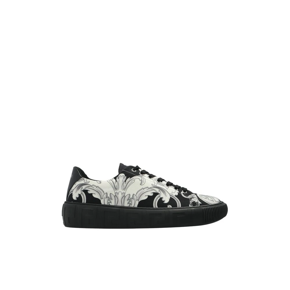 Versace Greca Sneakers Black 4 Versace Greca Sneakers Black - Bilde 4