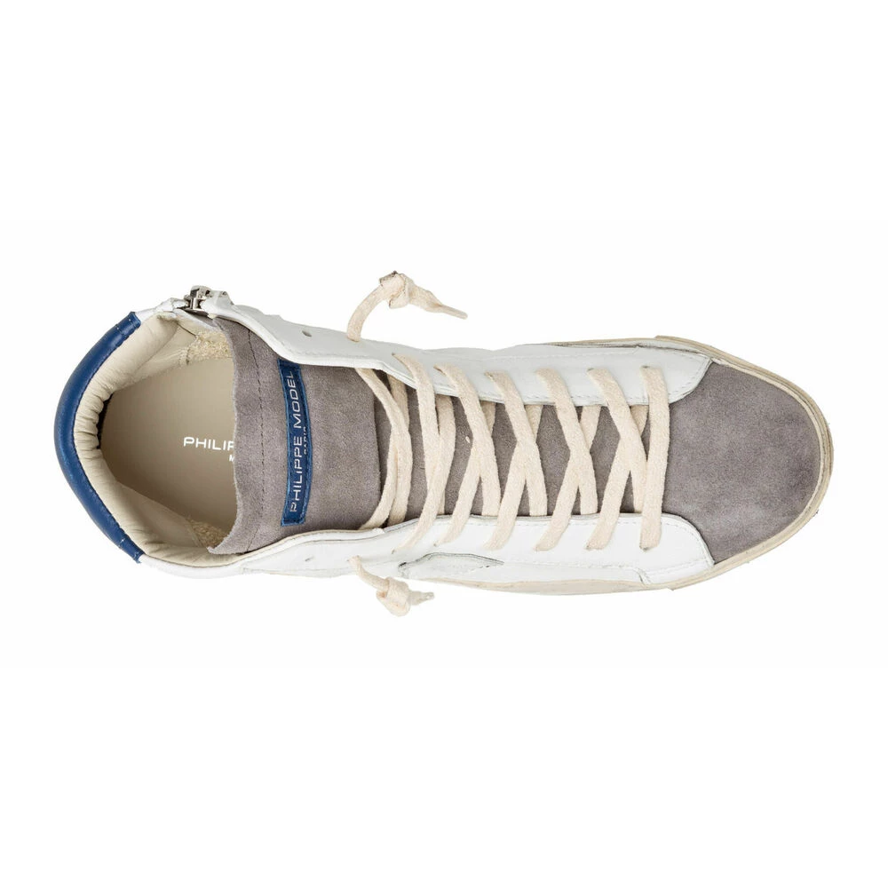 Philippe Model Prsx High-Top Sneakers White 1 Philippe Model Prsx High-Top Sneakers White