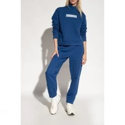 Emporio Armani Leather Sneakers Beige