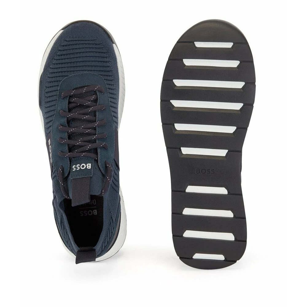 Hugo Boss Flat Shoes Blue 2 Hugo Boss Flat Shoes Blue - Bilde 2