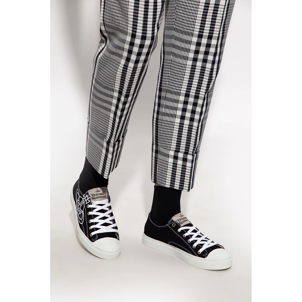 Vivienne Westwood Sneakers With Logo Black 3 Vivienne Westwood Sneakers With Logo Black - Bilde 3