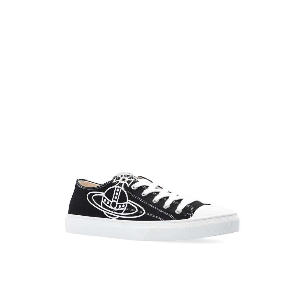 Vivienne Westwood Sneakers With Logo Black 5 Vivienne Westwood Sneakers With Logo Black - Bilde 5