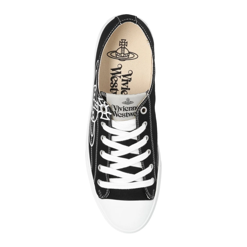 Vivienne Westwood Sneakers With Logo Black 6 Vivienne Westwood Sneakers With Logo Black - Bilde 6