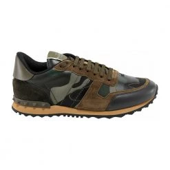 Valentino Garavani Camouflage Rockrunner Sneakers Green -Tilbud miinto Butikk unnamed file 6111