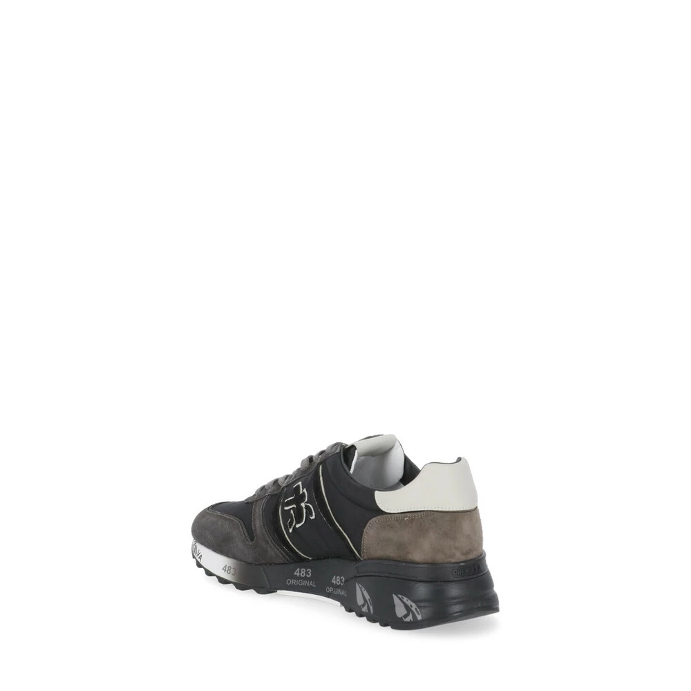 White Premiata Sneakers Black Black 1 White Premiata Sneakers Black Black