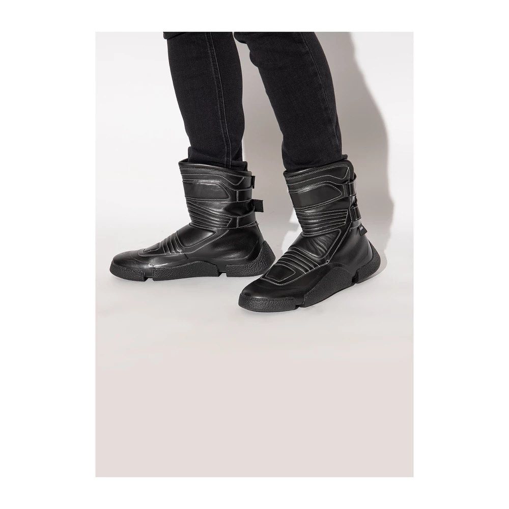 RBRSL Sneakers With Stitching Details Black 5 RBRSL Sneakers With Stitching Details Black - Bilde 5