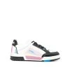Moschino Couture Low Top Hologram Sneakers White