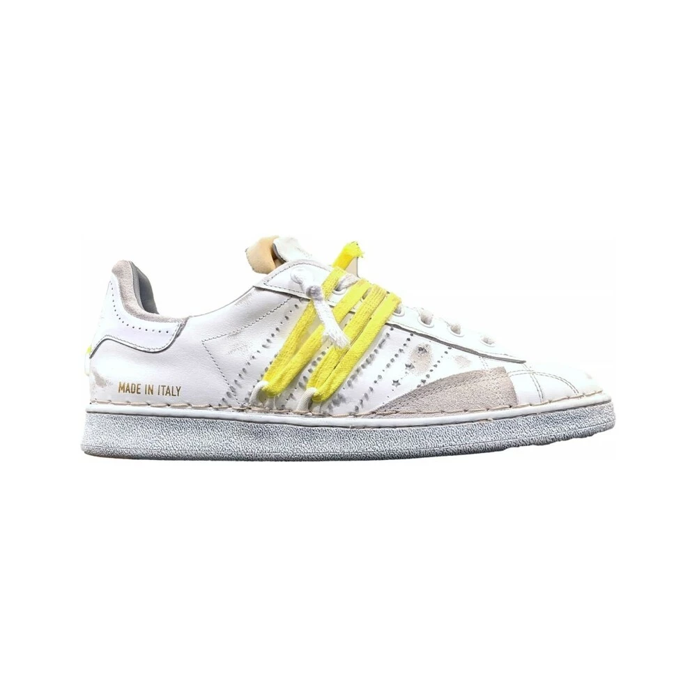 Hidnander Low Top Sneakers White 1 Hidnander Low Top Sneakers White