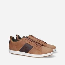 Le Coq Sportif Buty Sneakersy Courtclassic 2210254 Brown