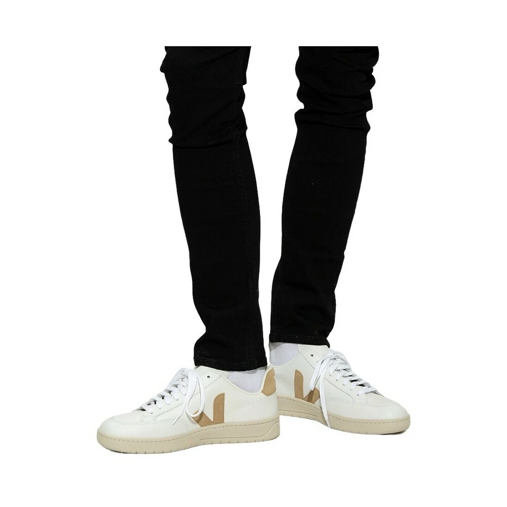 Veja V-12 Leather Sneakers White 1 Veja V-12 Leather Sneakers White