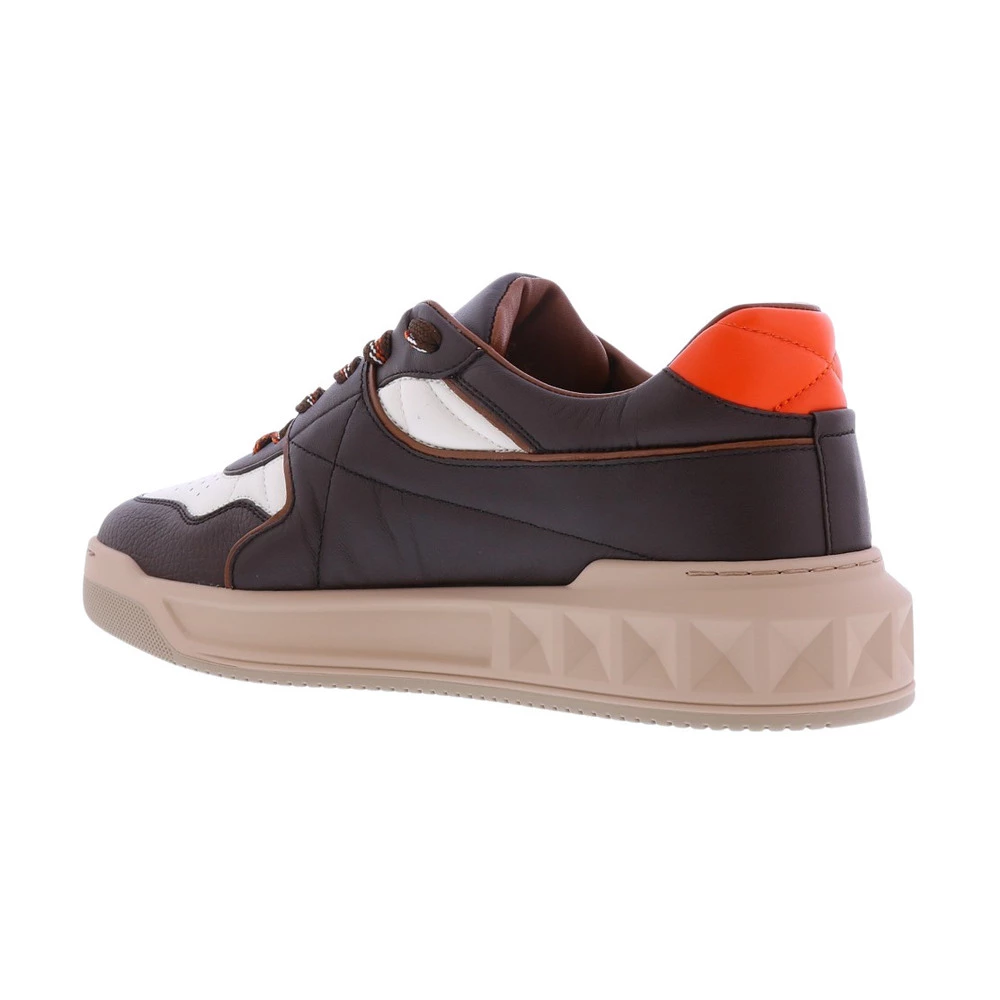 Valentino Garavani Low Top Sneakers Brown 1 Valentino Garavani Low Top Sneakers Brown