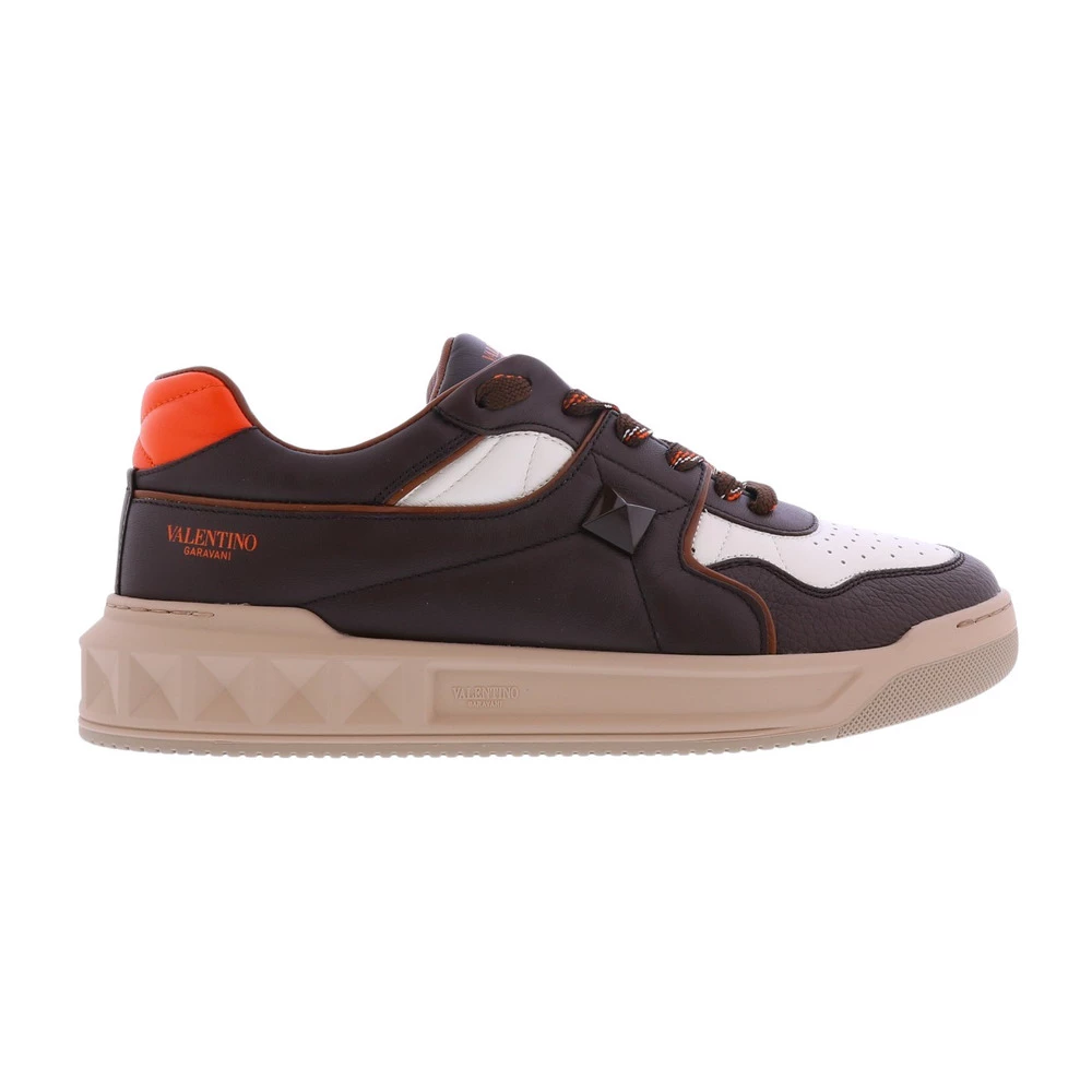 Valentino Garavani Low Top Sneakers Brown 4 Valentino Garavani Low Top Sneakers Brown - Bilde 4
