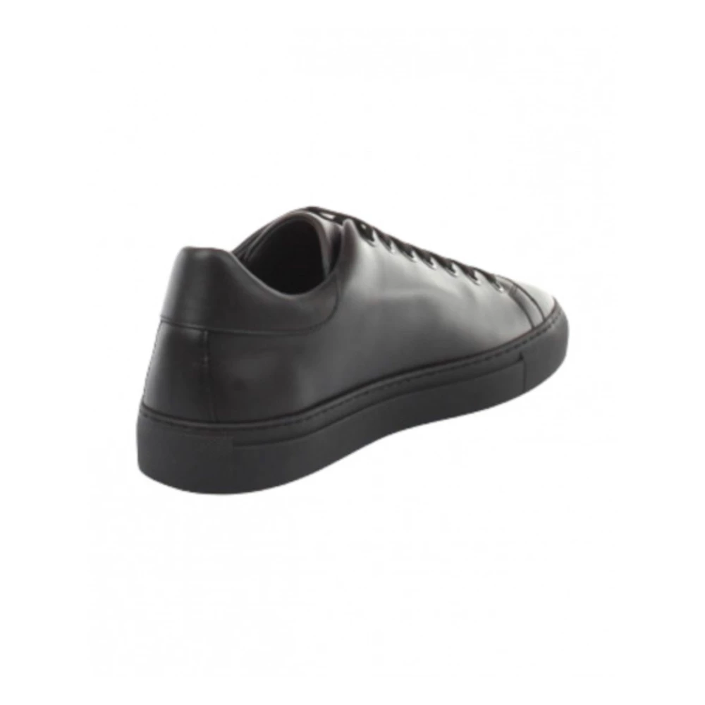 Moschino Symbols Logo Calfskin Sneakers Black 1 Moschino Symbols Logo Calfskin Sneakers Black